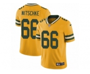 Youth Nike Green Bay Packers #66 Ray Nitschke Limited Gold Rush NFL Jersey