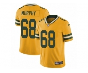 Youth Nike Green Bay Packers #68 Kyle Murphy Limited Gold Rush Vapor Untouchable NFL Jersey