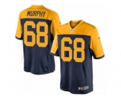 Youth Nike Green Bay Packers #68 Kyle Murphy Limited Navy Blue Alternate NFL Jersey