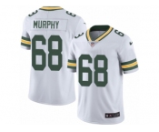 Youth Nike Green Bay Packers #68 Kyle Murphy White Vapor Untouchable Limited Player NFL Jersey