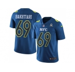 Youth Nike Green Bay Packers #69 David Bakhtiari Navy Stitched NFL Limited NFC 2017 Pro Bowl Jersey