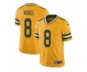 Youth Nike Green Bay Packers #8 Justin Vogel Limited Gold Rush Vapor Untouchable NFL Jersey