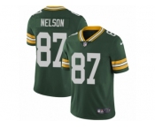 Youth Nike Green Bay Packers #87 Jordy Nelson Vapor Untouchable Limited Green Team Color NFL Jersey
