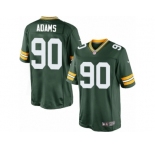 Youth Nike Green Bay Packers #90 Montravius Adams Limited Green Team Color NFL Jersey
