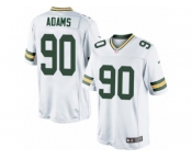 Youth Nike Green Bay Packers #90 Montravius Adams Limited White NFL Jersey