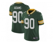 Youth Nike Green Bay Packers #90 Montravius Adams Vapor Untouchable Limited Green Team Color NFL Jersey