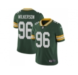 Youth Nike Green Bay Packers #96 Muhammad Wilkerson Green Team Color Stitched NFL Vapor Untouchable Limited Jersey