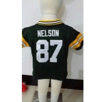 nike kids nfl jerseys green bay packers #87 nelson green[nike]
