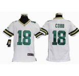 nike youth nfl jerseys green bay packers #18 cobb white[nike]