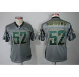 nike youth nfl jerseys green bay packers #52 matthews grey[Elite shadow]