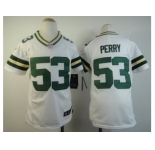 nike youth nfl jerseys green bay packers #53 perry white[nike]