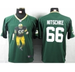 nike youth nfl jerseys green bay packers #66 ray nitschke green[portrait fashion]