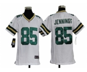 nike youth nfl jerseys green bay packers #85 jennings white[nike]