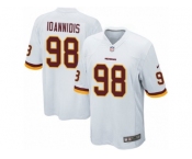 Men Nike Washington Redskins #98 Matthew Ioannidis Game White NFL Jersey