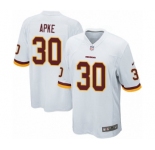 Men's Nike Washington Redskins #30 Troy Apke Game White NFL Jersey