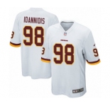 Men's Nike Washington Redskins #98 Matt Ioannidis Game White NFL Jersey