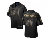 Nike Washington Redskins #91 Ryan Kerrigan Pro Line Black Gold Collection Jersey(Game)