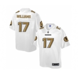 nike nfl jerseys washington redskins #17 williams Pro Line White[game]