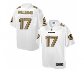nike nfl jerseys washington redskins #17 williams Pro Line White[game]