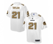 nike nfl jerseys washington redskins #21 sean taylor Pro Line White[game]