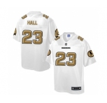 nike nfl jerseys washington redskins #23 hall Pro Line White[game]