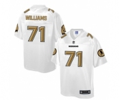 nike nfl jerseys washington redskins #71 trent williams Pro Line White[game][williams]