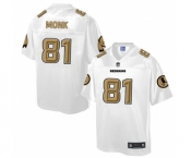 nike nfl jerseys washington redskins #81 monk Pro Line White[game]