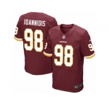 Men Nike Washington Redskins #98 Matthew Ioannidis Elite Burgundy Red Team Color NFL Jersey