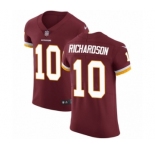 Men's Nike Washington Redskins #10 Paul Richardson Burgundy Red Team Color Vapor Untouchable Elite Player NFL Jersey