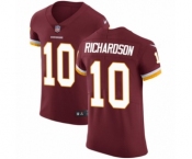Men's Nike Washington Redskins #10 Paul Richardson Burgundy Red Team Color Vapor Untouchable Elite Player NFL Jersey