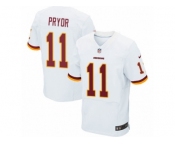 Men's Nike Washington Redskins #11 Terrelle Pryor Elite White NFL Jersey