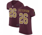 Men's Nike Washington Redskins #26 Adrian Peterson Burgundy Red Alternate Vapor Untouchable Elite Player NFL Jersey