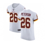 Men's Nike Washington Redskins #26 Adrian Peterson White Vapor Untouchable Elite Player NFL Jersey