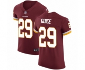 Men's Nike Washington Redskins #29 Derrius Guice Burgundy Red Team Color Vapor Untouchable Elite Player NFL Jersey
