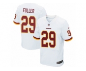 Men's Nike Washington Redskins #29 Kendall Fuller Elite White NFL Jersey