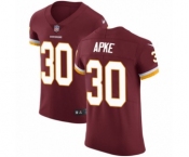 Men's Nike Washington Redskins #30 Troy Apke Burgundy Red Team Color Vapor Untouchable Elite Player NFL Jersey