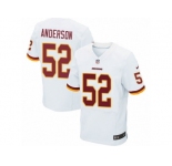 Men's Nike Washington Redskins #52 Ryan Anderson Elite White NFL Jersey
