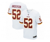 Men's Nike Washington Redskins #52 Ryan Anderson Elite White NFL Jersey