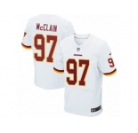 Men's Nike Washington Redskins #97 Terrell McClain Elite White NFL Jersey