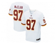 Men's Nike Washington Redskins #97 Terrell McClain Elite White NFL Jersey