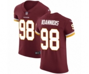 Men's Nike Washington Redskins #98 Matt Ioannidis Burgundy Red Team Color Vapor Untouchable Elite Player NFL Jersey