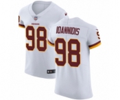 Men's Nike Washington Redskins #98 Matt Ioannidis White Vapor Untouchable Elite Player NFL Jersey