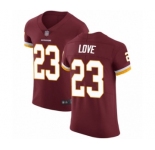 Men's Washington Redskins #23 Bryce Love Burgundy Red Team Color Vapor Untouchable Elite Player Football Jersey