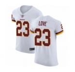 Men's Washington Redskins #23 Bryce Love White Vapor Untouchable Elite Player Football Jersey