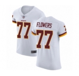 Men's Washington Redskins #77 Ereck Flowers White Vapor Untouchable Elite Player Football Jersey