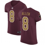 Nike Redskins #8 Kyle Allen Burgundy Red Alternate Men's Stitched NFL New Elite Jersey
