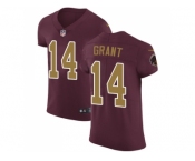 Nike Washington Redskins #14 Ryan Grant Burgundy Red Alternate Men Stitched NFL Vapor Untouchable Elite Jersey