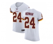 Nike Washington Redskins #24 Josh Norman White Men Stitched NFL Vapor Untouchable Elite Jersey