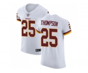 Nike Washington Redskins #25 Chris Thompson White Men Stitched NFL Vapor Untouchable Elite Jersey