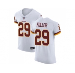 Nike Washington Redskins #29 Kendall Fuller White Men Stitched NFL Vapor Untouchable Elite Jersey